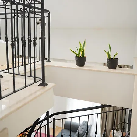с терасой и видом на золотой рог Apartment *
